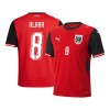 Camisolas Áustria Alaba 8 1º Equipamento Principal World Cup 2026 Manga Curta