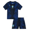 Camisolas Brasil Criança 2º Equipamento Alternativa World Cup 2026 Manga Curta