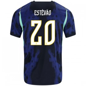 Camisolas Brasil Estevao 20 2º Equipamento Alternativa World Cup 2026 Manga Curta