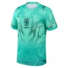 Camisolas Brasil Guarda Redes 2º Equipamento Alternativa World Cup 2026 Verde Manga Curta
