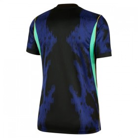 Camisolas Brasil Mulher 2º Equipamento Alternativa World Cup 2026 Manga Curta