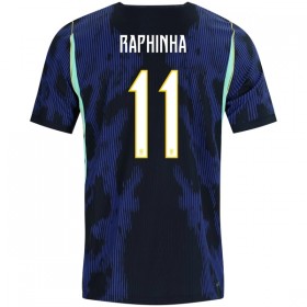 Camisolas Brasil Raphinha 11 2º Equipamento Alternativa World Cup 2026 Manga Curta