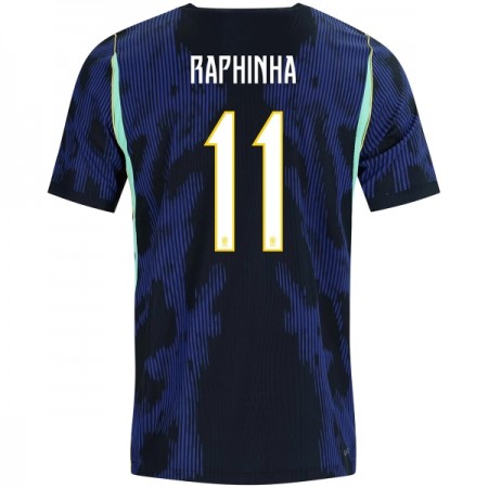 Camisolas Brasil Raphinha 11 2º Equipamento Alternativa World Cup 2026 Manga Curta