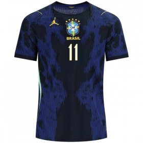 Camisolas Brasil Raphinha 11 2º Equipamento Alternativa World Cup 2026 Manga Curta