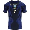 Camisolas Brasil Vini JR. 7 2º Equipamento Alternativa World Cup 2026 Manga Curta