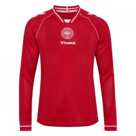 Camisolas Dinamarca 1º Equipamento Principal World Cup 2026 Manga Comprida