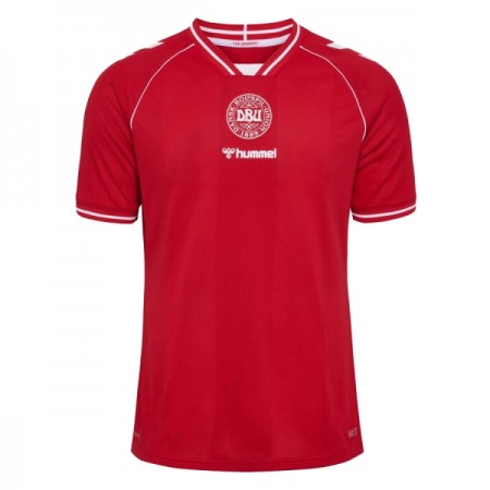 Camisolas Dinamarca 1º Equipamento Principal World Cup 2026 Manga Curta