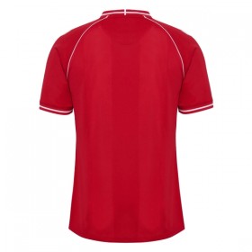 Camisolas Dinamarca Criança 1º Equipamento Principal World Cup 2026 Manga Curta