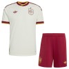 Camisolas Espanha Criança 2º Equipamento Alternativa World Cup 2026 Manga Curta