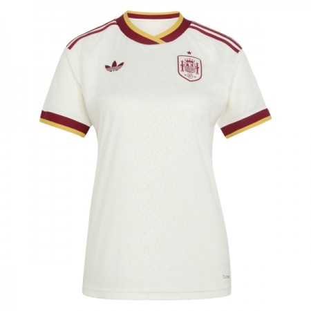 Camisolas Espanha Mulher 2º Equipamento Alternativa World Cup 2026 Manga Curta