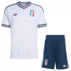 Camisolas Itália Criança 2º Equipamento Alternativa World Cup 2026 Manga Curta