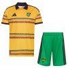 Camisolas Jamaica Criança 1º Equipamento Principal World Cup 2026 Manga Curta Camisolas Jamaica Criança 1º Equipamento Principal World Cup 2026 Manga Curta