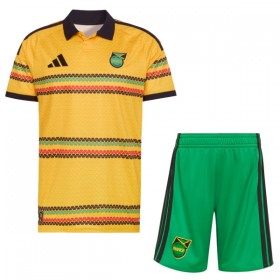Camisolas Jamaica Criança 1º Equipamento Principal World Cup 2026 Manga Curta
