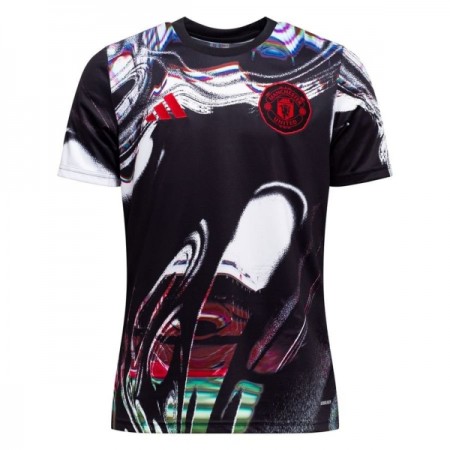 Camisolas Manchester United Pre-Match 2025-26 Manga Curta