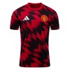 Camisolas Manchester United Pre-Match Vermelha 2025-26 Manga Curta