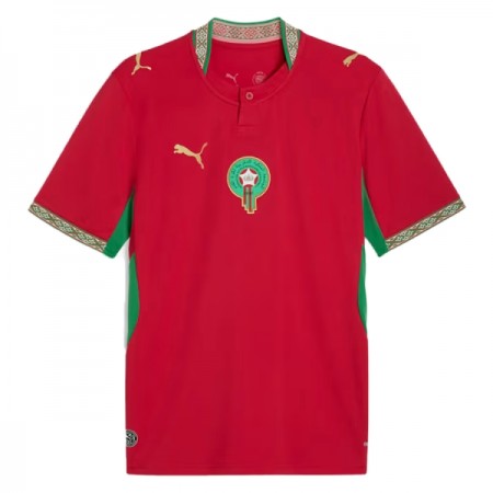 Camisolas Marrocos 1º Equipamento Principal World Cup 2026 Manga Curta