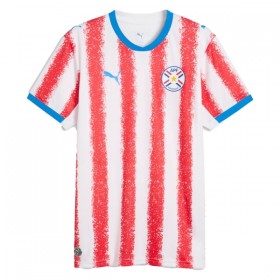 Camisolas Paraguay 1º Equipamento Principal World Cup 2026 Manga Curta