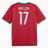 Camisolas Portugal Rafael Leao 17 1º Equipamento Principal World Cup 2026 Manga Curta
