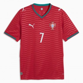 Camisolas Portugal Ronaldo 7 1º Equipamento Principal World Cup 2026 Manga Curta