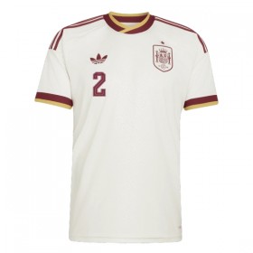 Camisolas Espanha Carvajal 2 2º Equipamento Alternativa World Cup 2026 Manga Curta
