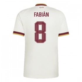 Camisolas Espanha Fabian 8 2º Equipamento Alternativa World Cup 2026 Manga Curta