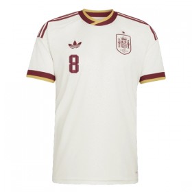 Camisolas Espanha Fabian 8 2º Equipamento Alternativa World Cup 2026 Manga Curta