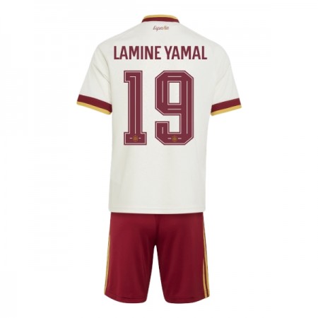 Camisolas Espanha Lamine Yamal 19 Criança 2º Equipamento Alternativa World Cup 2026 Manga Curta