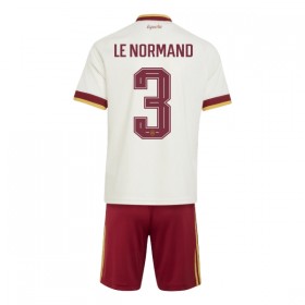 Camisolas Espanha Le Normand 3 Criança 2º Equipamento Alternativa World Cup 2026 Manga Curta