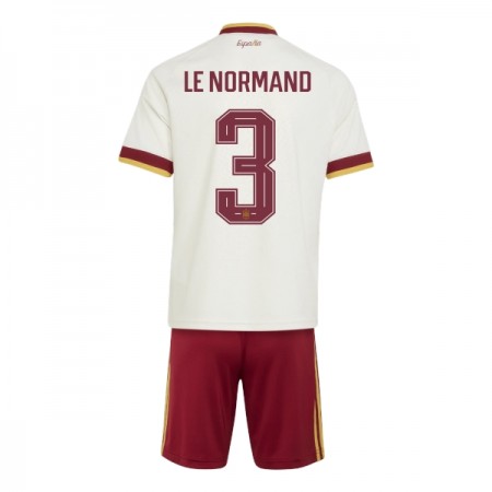 Camisolas Espanha Le Normand 3 Criança 2º Equipamento Alternativa World Cup 2026 Manga Curta