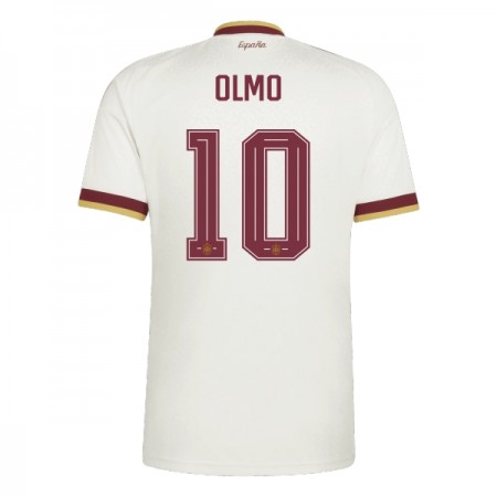 Camisolas Espanha Olmo 10 2º Equipamento Alternativa World Cup 2026 Manga Curta