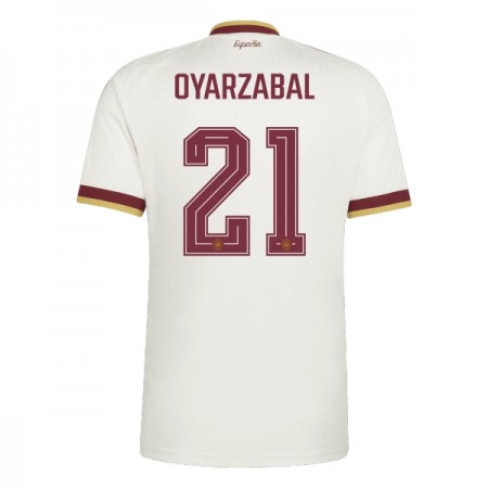 Camisolas Espanha Oyarzabal 21 2º Equipamento Alternativa World Cup 2026 Manga Curta