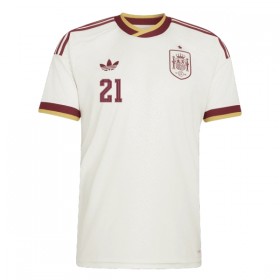 Camisolas Espanha Oyarzabal 21 2º Equipamento Alternativa World Cup 2026 Manga Curta