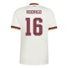 Camisolas Espanha Rodrigo 16 2º Equipamento Alternativa World Cup 2026 Manga Curta
