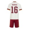 Camisolas Espanha Rodrigo 16 Criança 2º Equipamento Alternativa World Cup 2026 Manga Curta