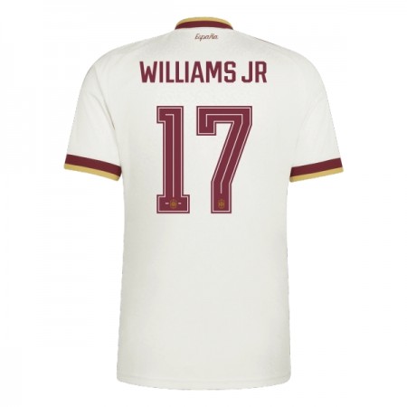 Camisolas Espanha Williams JR 17 2º Equipamento Alternativa World Cup 2026 Manga Curta