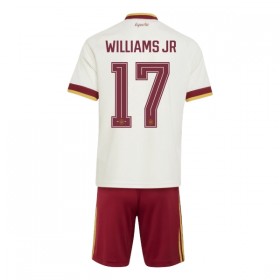 Camisolas Espanha Williams JR 17 Criança 2º Equipamento Alternativa World Cup 2026 Manga Curta