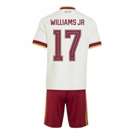 Camisolas Espanha Williams JR 17 Criança 2º Equipamento Alternativa World Cup 2026 Manga Curta Camisolas Espanha Williams JR 17 Criança 2º Equipamento Alternativa World Cup 2026 Manga Curta