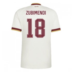 Camisolas Espanha Zubimendi 18 2º Equipamento Alternativa World Cup 2026 Manga Curta