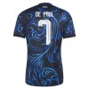 Camisolas Argentina De Paul 7 Criança 2º Equipamento Alternativa World Cup 2026 Manga Curta
