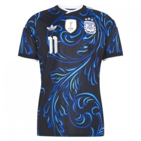 Camisolas Argentina Di Maria 11 Criança 2º Equipamento Alternativa World Cup 2026 Manga Curta