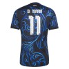 Camisolas Argentina Di Maria 11 Criança 2º Equipamento Alternativa World Cup 2026 Manga Curta