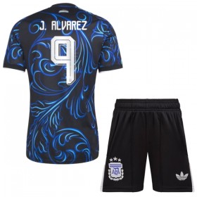 Camisolas Argentina J. Alvarez 9 Criança 2º Equipamento Alternativa World Cup 2026 Manga Curta
