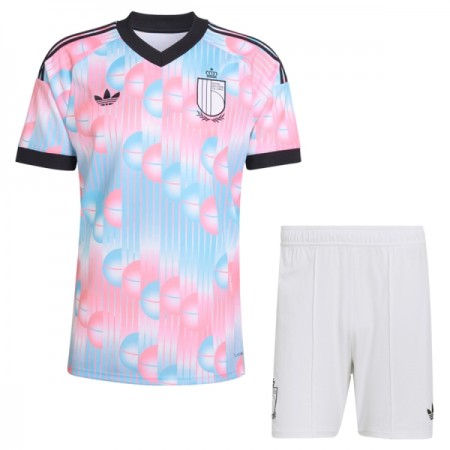 Camisolas Bélgica Criança 2º Equipamento Alternativa World Cup 2026 Manga Curta
