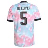 Camisolas Bélgica De Cuyper 5 2º Equipamento Alternativa World Cup 2026 Manga Curta