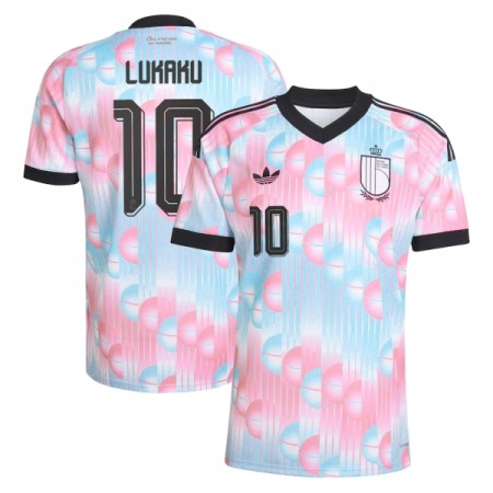 Camisolas Bélgica Lukaku 10 2º Equipamento Alternativa World Cup 2026 Manga Curta