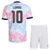 Camisolas Bélgica Lukaku 10 Criança 2º Equipamento Alternativa World Cup 2026 Manga Curta