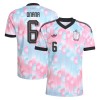 Camisolas Bélgica Onana 6 2º Equipamento Alternativa World Cup 2026 Manga Curta