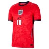 Camisolas Inglaterra Bellingham 10 2º Equipamento Alternativa World Cup 2026 Manga Curta