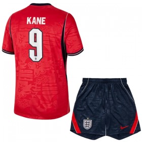 Camisolas Inglaterra Kane 9 Criança 2º Equipamento Alternativa World Cup 2026 Manga Curta