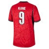 Camisolas Inglaterra Kane 9 Criança 2º Equipamento Alternativa World Cup 2026 Manga Curta